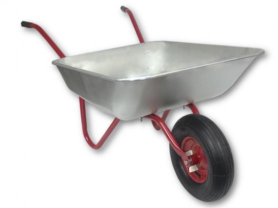 Przeznaczona do pracy w ogrodzie, na działce, na budowie. Niezastąpiona przy przewożeniu różnego rodzaju materiałów takich jak ziemia, gruz, kamienie, worki z nawozem, skoszona trawa itp.