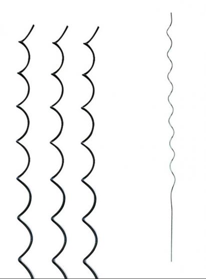 Tyczka spiralna do podwieszania roślin typu pomidory, ogórki.