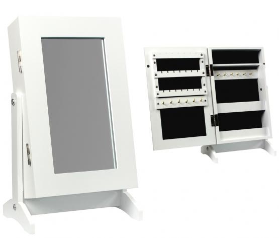 Szafka toaletka na biżuterię z lustrem Nowoczesny wiktoriański styl