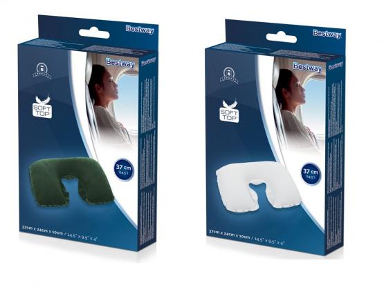 Poduszka rogal marki BESTWAY to idealna pozycja dla każdego kto ceni sobie komfort i wygodę podczas podróży. Poduszkę wykonano z bardzo wysokiej jakości winylu, co gwarantuje jej długą żywotność