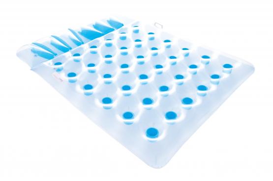 Materac dmuchany podwójny 1,93x1,42 m