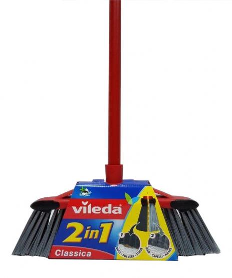 Szczotka - miotła z kijem Vileda