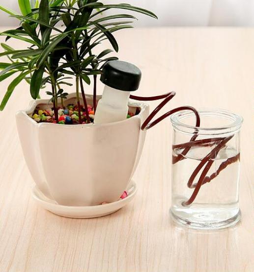 Komplet 2 dozowników do nawadniania z wężem 80 cm