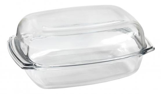 Naczynie żaroodporne niezbędne podczas pieczenia mięs, zapiekanek czy warzyw. Naczynie odporne jest na wysokie temperatury. Produkt idealnie nadaje się na prezent.