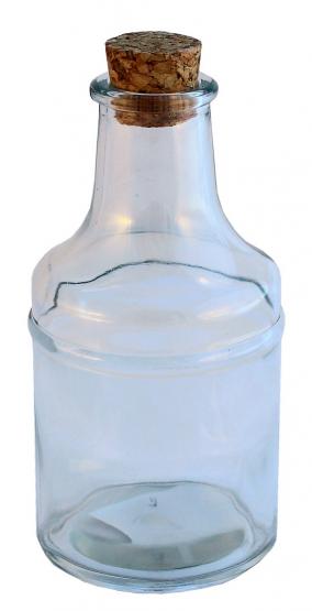 BUTELKA 200 ML  + KOREK  1 szt