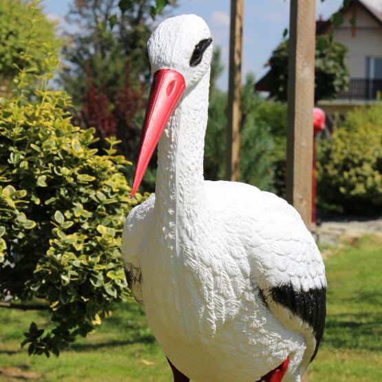 Ozdoba ogrodowa BOCIAN