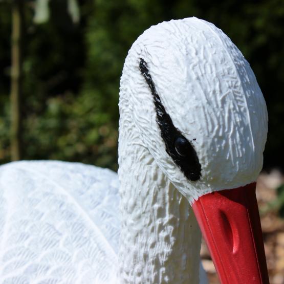 Ozdoba ogrodowa BOCIAN