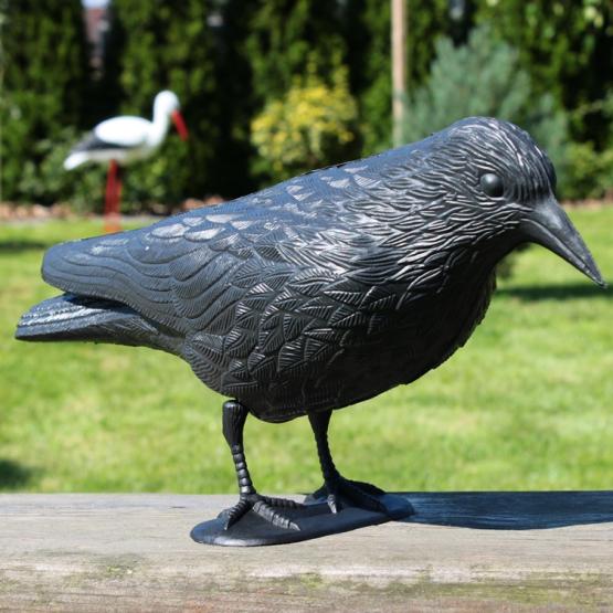 Ozdoba ogrodowa KRUK 40 x 13 x 20 cm