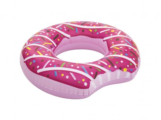 ProductPictureHigh_36118-18_28143 Koło plażowe dmuchane w kształcie donatw 2 wersjach kolorystycznych