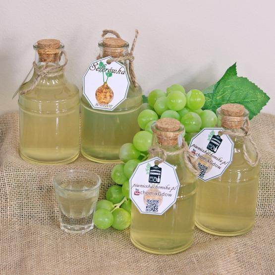 BUTELKA 200 ML  + KOREK  1 szt