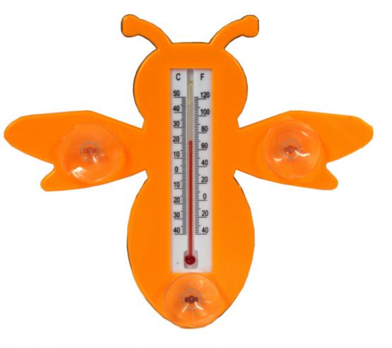 Termometr zewnętrzny, wykonany z wysokiej jakości tworzywa sztucznego. Idealny do stosowania na zewnątrz. Wyposażony w trzy dodatkowe uchwyty mocujące. 