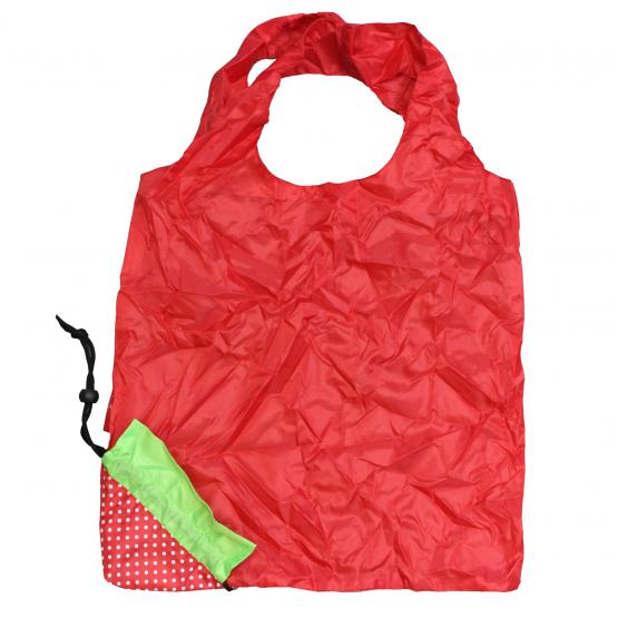 Po złożeniu ma kształt truskawki. Lekka, wytrzymała i modna.