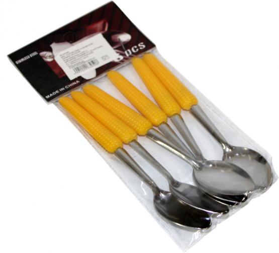 Komplet 6 praktycznych łyżeczek o wyjątkowym kształcie.  