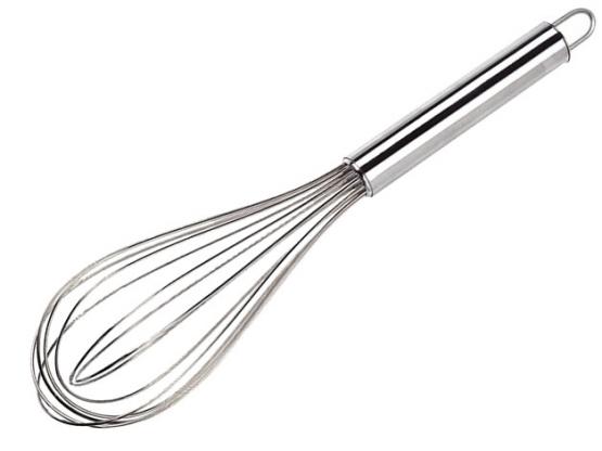 Uniwersalna trzepaczka kuchenna, dzięki której ubijesz śmietanę i jaja. Przydatna podczas przygotowywania zup, sosów, deserów i wypieków. 
