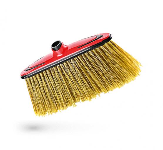 Miotła z długim włosiem doskonale nadaje się do utrzymania czystości wewnątrz pomieszczeń oraz na zewnątrz. Wykonana z wysokiej jakości materiałów. 