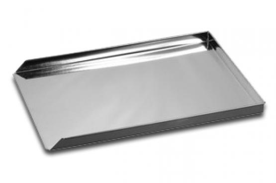 Uniwersalna blacha otwarta do pieczenia ciastek i innych wypieków. Produkt posiada świadectwo jakości zdrowotnej.