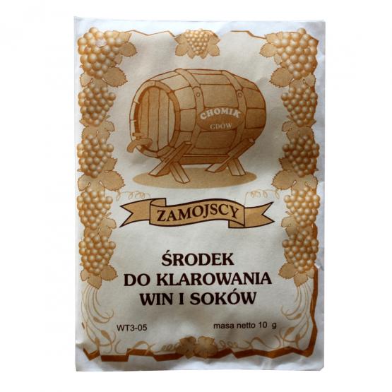 ŚRODEK DO KLAROWANIA WIN I SOKÓW