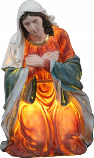 FIGURY DO SZOPKI BOŻONARODZENIOWE PODŚWIETLANE - ŚW. RODZINA 150 CM MASA ŻYWICZNA 