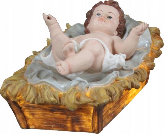 FIGURY DO SZOPKI BOŻONARODZENIOWE PODŚWIETLANE - ŚW. RODZINA 150 CM MASA ŻYWICZNA 