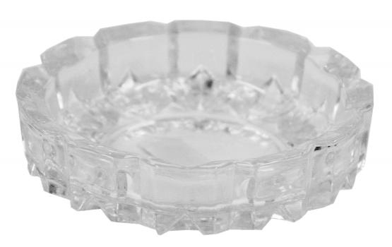 POPIELNICZKA SZKLANA OKRĄGŁA