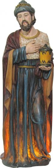 FIGURY DO SZOPKI BOŻONARODZENIOWE 11 EL.120 CM MASA ŻYWICZNA PODŚWIETLANE