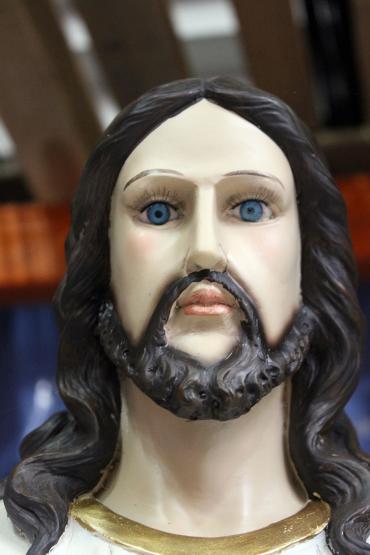 Jezus Miłosierny 99cm Szklane oczy