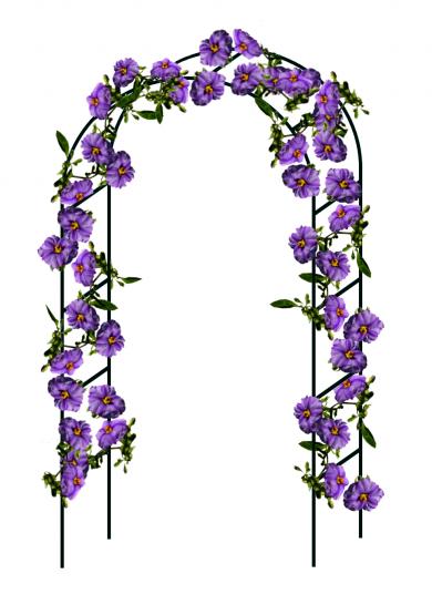 PERGOLA OGRODOWA 140 x 38 x 240 CM (+ KOTWY) 