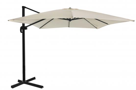 PARASOL OGRODOWY Z POKROWCEM MINI ROMA 2.5x2.5 M BEŻOWY