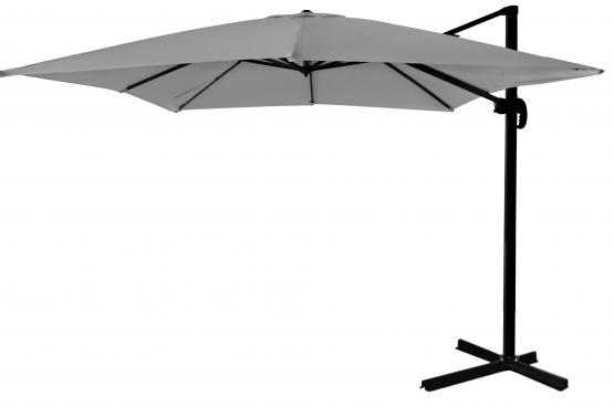 Parasol Ogrodowy Mini Roma Garden Line Szary z Pokrowcem