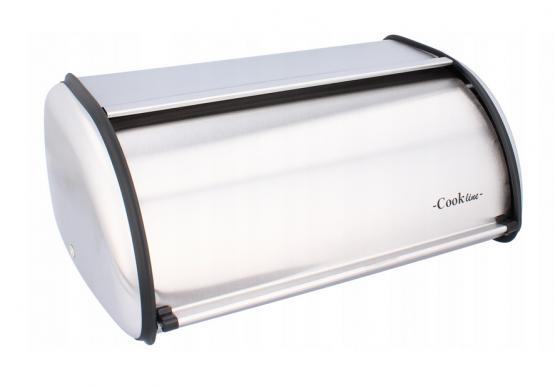 Nowoczesny srebrny chlebak