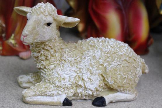 ZESTAW FIGUR polyresin BOŻONARODZ.11el. 46 cm