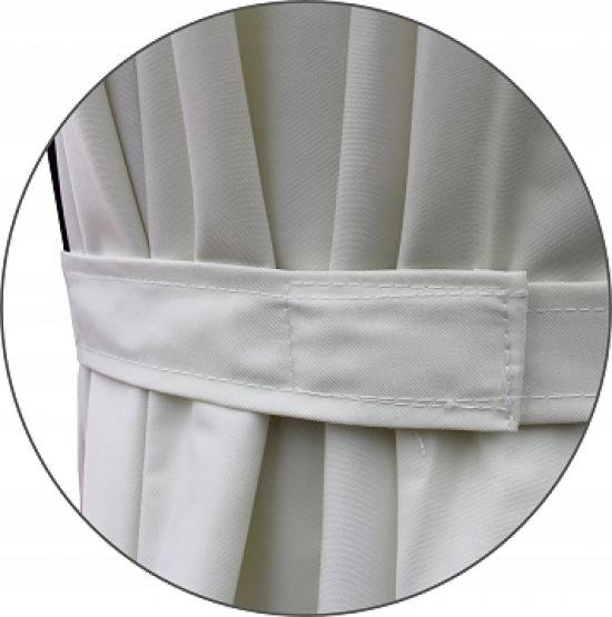 PARASOL OGRODOWY Z POKROWCEM MINI ROMA 2.5x2.5 M BEŻOWY