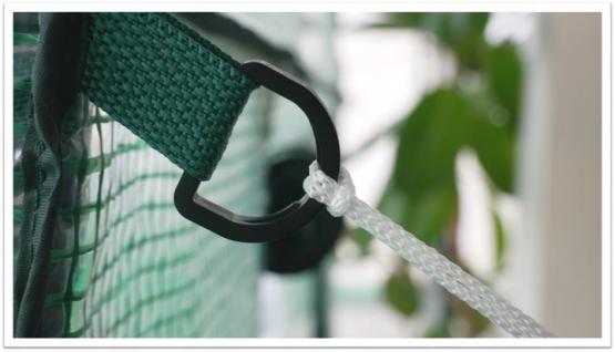 SZKLARNIA OGRODOWA Z PÓŁKAMI BIAŁA 140 x 140 x 200 CM