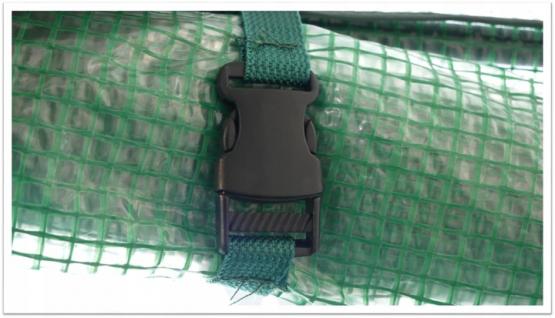 SZKLARNIA OGRODOWA Z PÓŁKAMI BIAŁA 140 x 140 x 200 CM