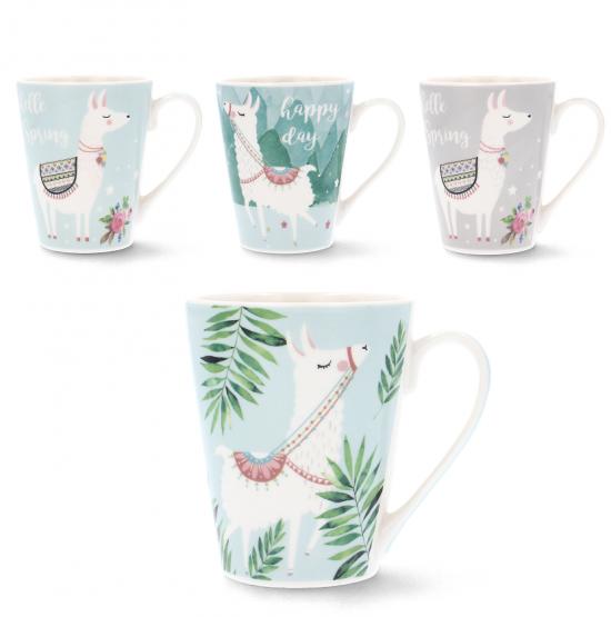 KUBEK PORCELANOWY 385 ML LAMA