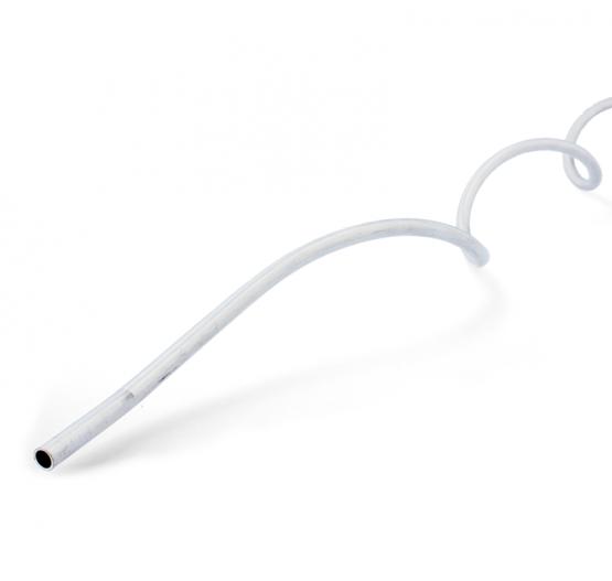 Aluminiowa tyczka spiralna idealna do podwieszania roślin takich jak pomidory czy ogórki.