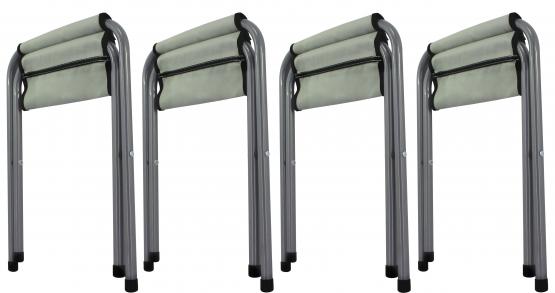 KPL. TURYSTYCZNY (STOLIK + 4 KRZESŁA) 120X80X70 CM