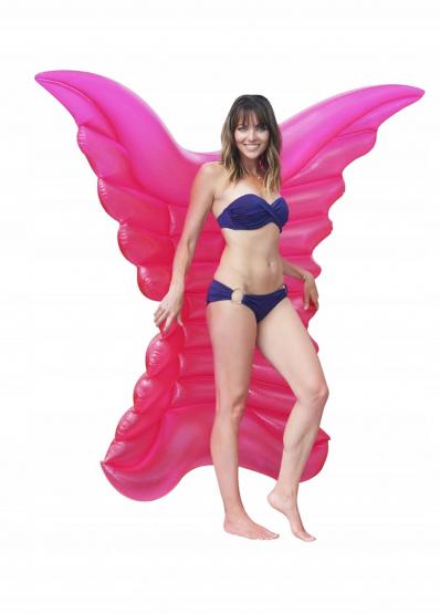 MATERAC PLAŻOWY DMUCHANY - SKRZYDŁA ANIOŁA 202 x 200 cm 