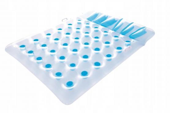 Materac dmuchany podwójny 1,93x1,42 m