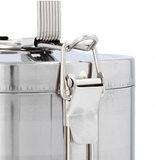 MENAŻKA STALOWA 3 CZĘŚCIOWA 16 X 21 CM