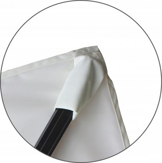 PARASOL OGRODOWY Z POKROWCEM ROMA 3x3 M BEŻOWY