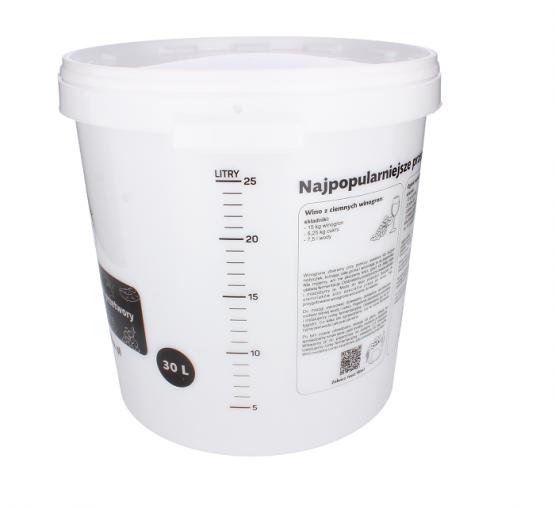 POJEMNIK FERMENTACYJNY 30L Z POKRYWĄ 