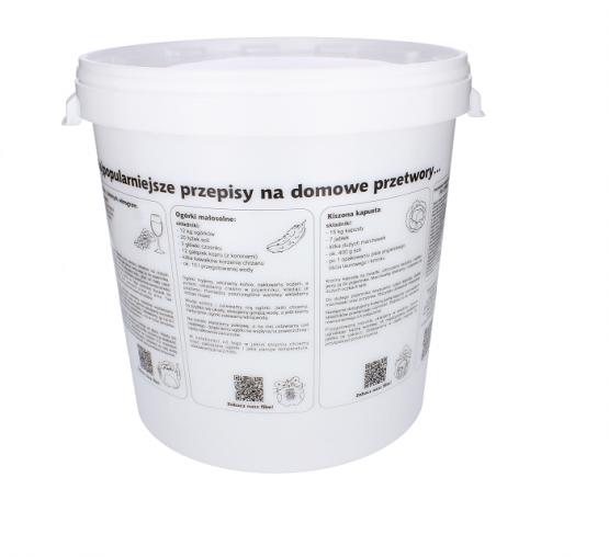POJEMNIK FERMENTACYJNY 30L Z POKRYWĄ 