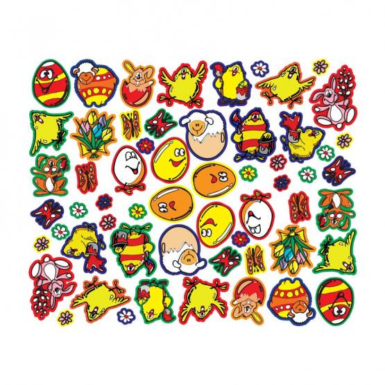 NAKLEJANKI+ 5 BARWNIKÓW DO JAJEK