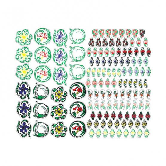 NAKLEJANKI+ 5 BARWNIKÓW DO JAJEK