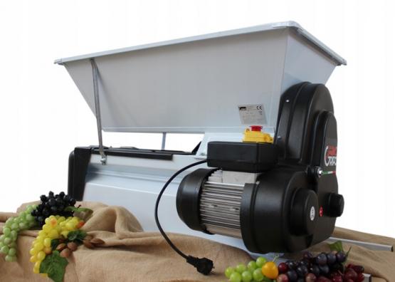 Rozdrabniarka + Odszypułkowiarka do Winogron 900x500 mm Elektryczna – Wydajność 1500 kg/h