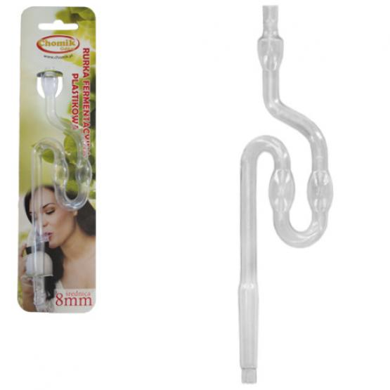 RURKA FERMENTACYJNA PLASTIK. FI 8 MM -FOLIA 