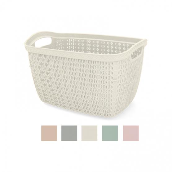 KOSZYK PROSTOKĄTNY KNIT 20L