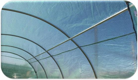 TUNEL FOLIOWY OGRODOWY 3 SEGMENTOWY POŁÓWKA ZIELONY 4X1,5X2 m 