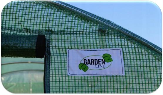 TUNEL OGRODOWY FOLIOWY SZKLARNIA 4x2,5M FOLIA 10m2